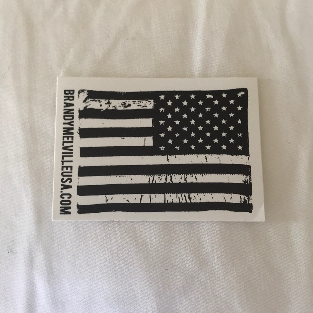 100 Brandy Melville Mini Flag Stickers